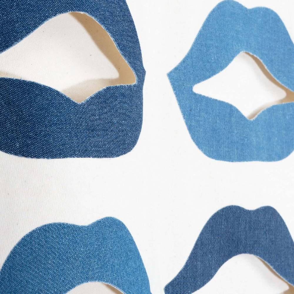 NIL+MON Oversize Tee "Denim Lips" Exklusive Angebote