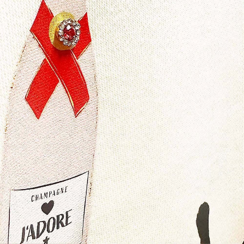 NIL+MON Sweatshirt "Champagne Girl" Begrenzt auf 3 Tage