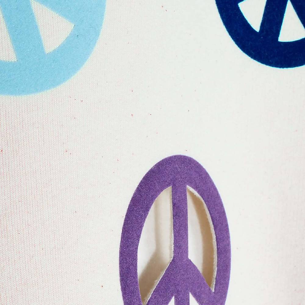 NIL+MON Oversize Sweat "Peace" Speichern exportieren