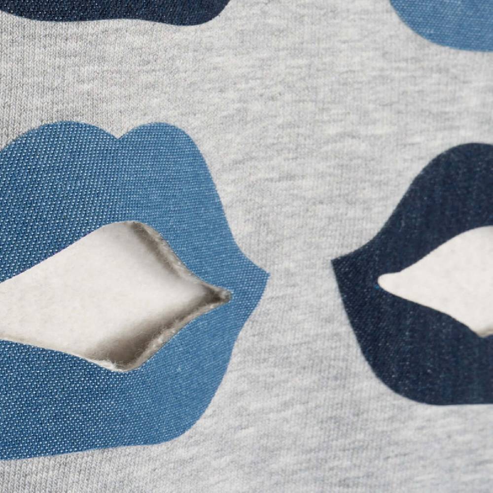 NIL+MON Sweatshirt "Denim Lips" Im Verkauf
