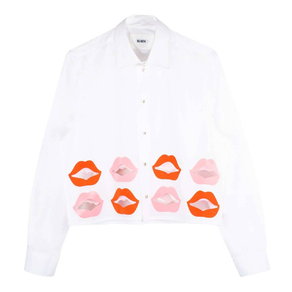 NIL+MON Crop Shirt "Lips" Verkauf