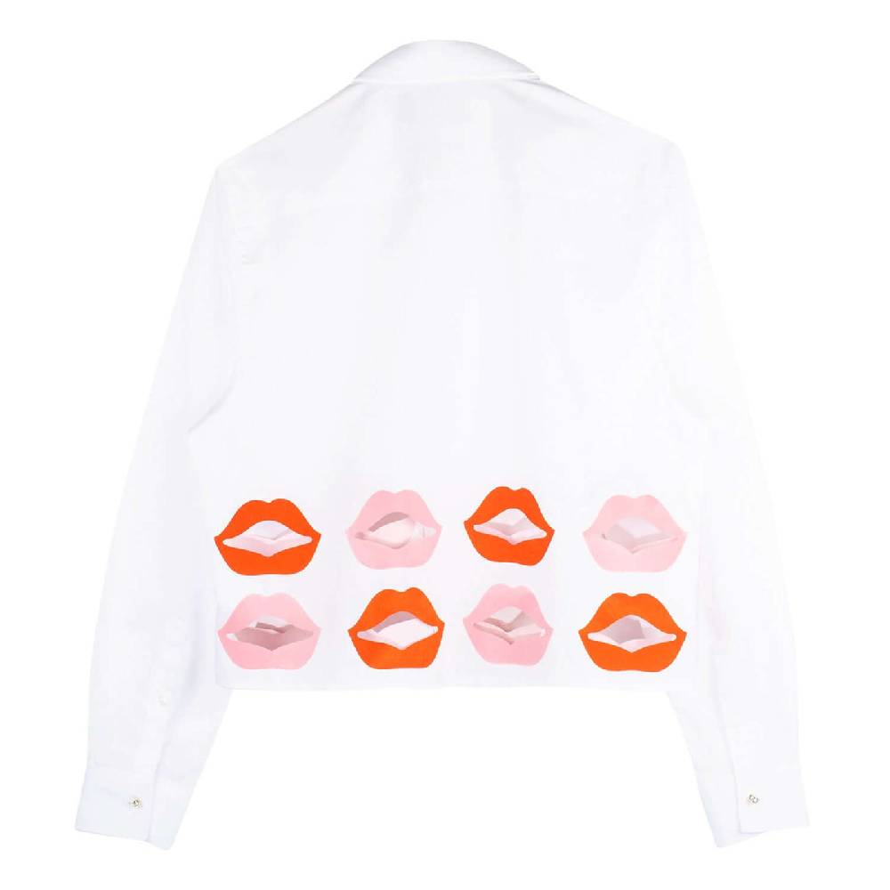 NIL+MON Crop Shirt "Lips" Verkauf