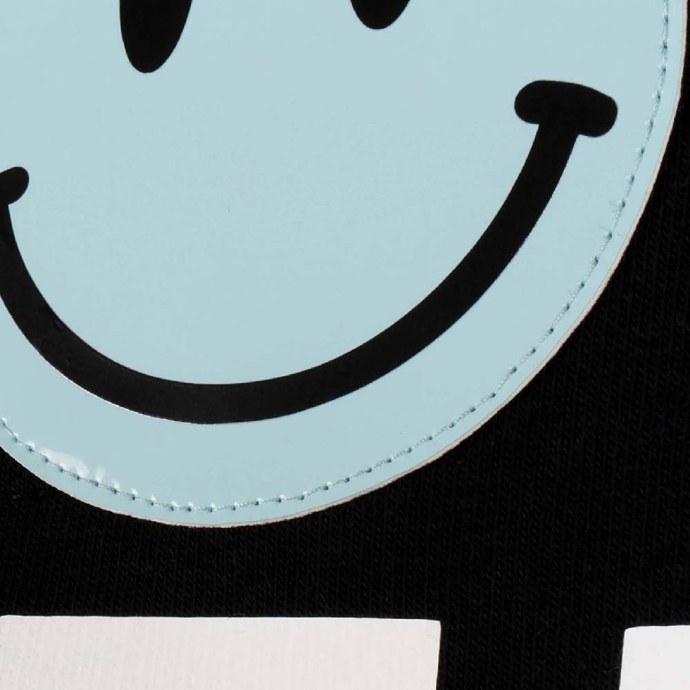 NIL+MON Crop Sweatshirt "Smile" Fabrikverkauf