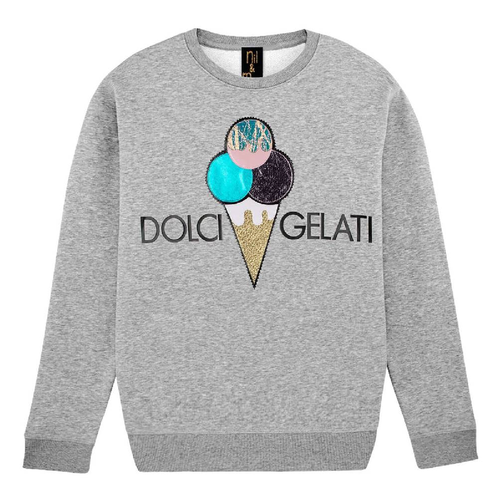NIL+MON Sweatshirt "Dolci Gelati" Rabatt