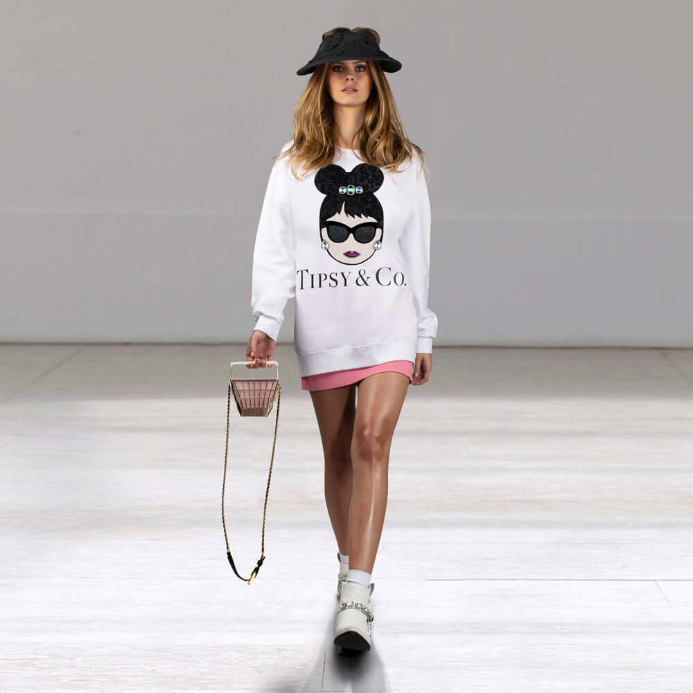 NIL+MON Sweatshirt "Tipsy" Günstig kaufen