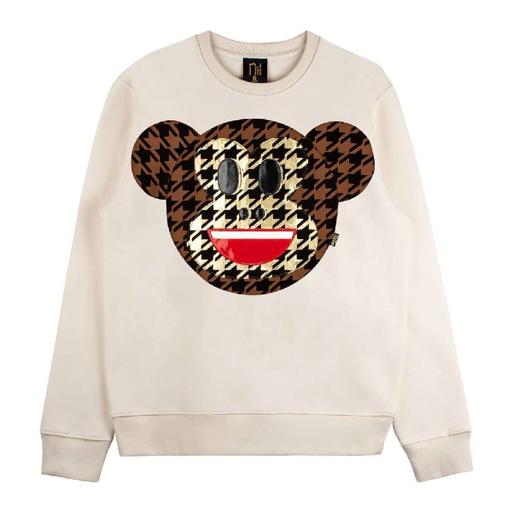 NIL+MON Sweatshirt "Monkey" Großer Ausverkauf