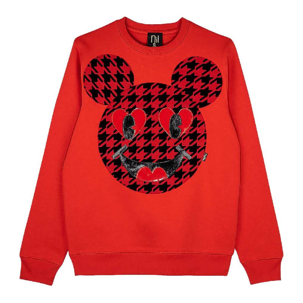 NIL+MON Sweatshirt "Chess" - red Begrenztes Angebot