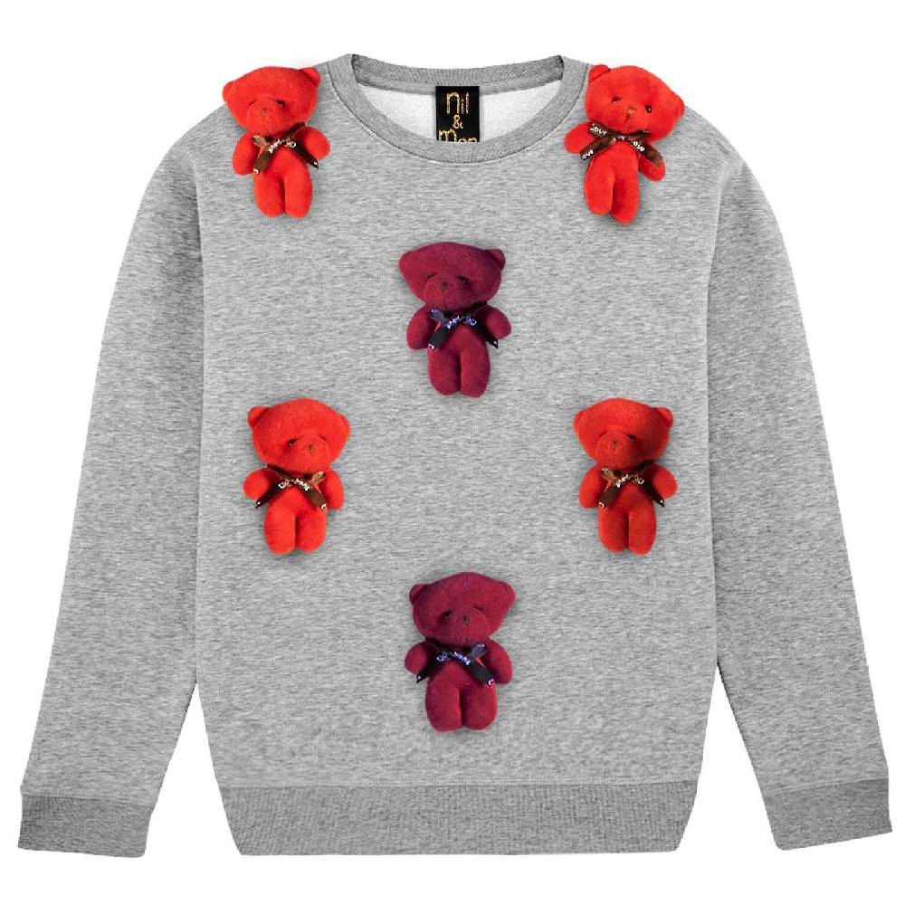 NIL+MON Sweatshirt "Beary Babies" Saisonschlussverkauf