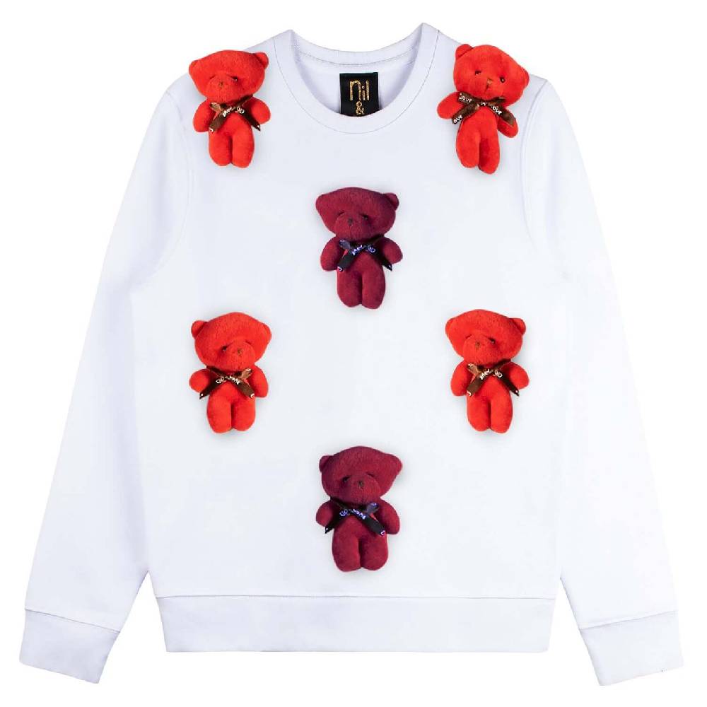 NIL+MON Sweatshirt "Beary Babies" Saisonschlussverkauf