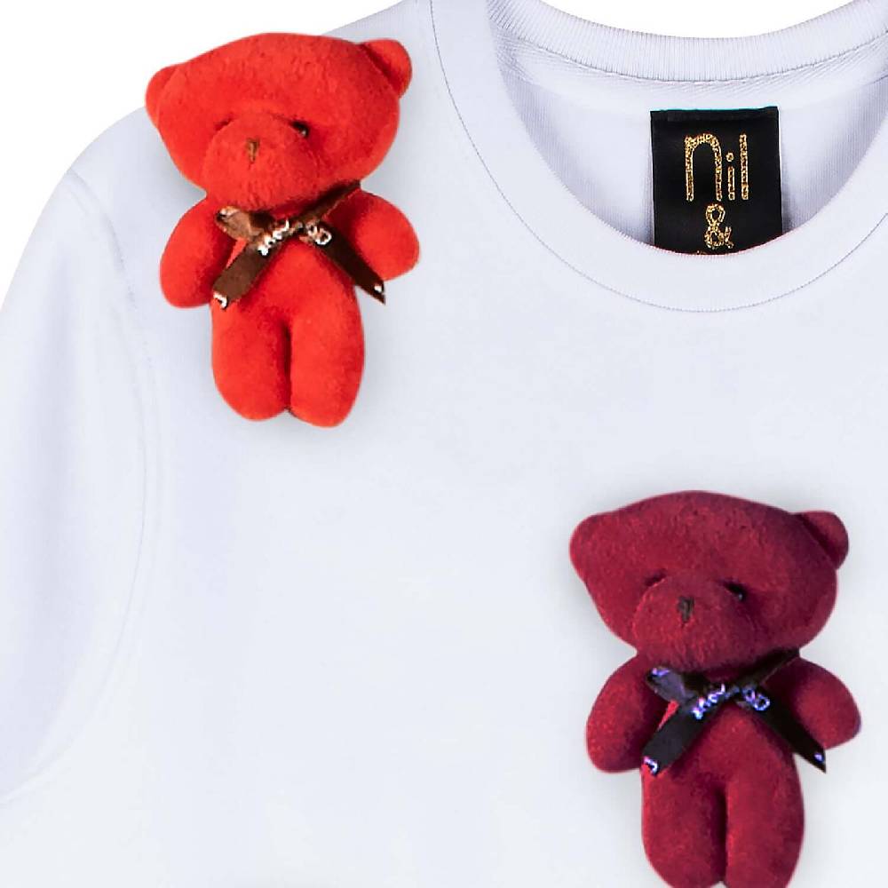 NIL+MON Sweatshirt "Beary Babies" Saisonschlussverkauf