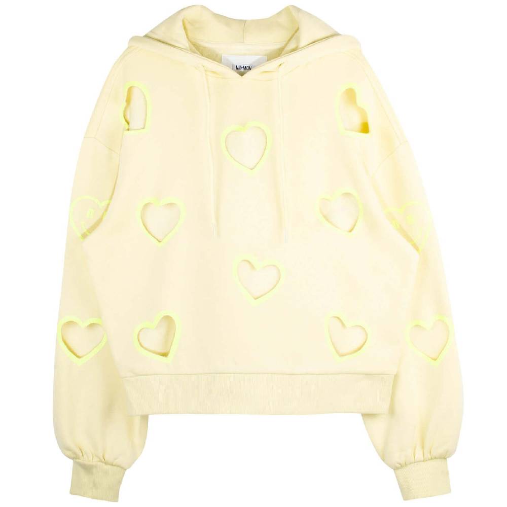 NIL+MON Hoodie "Flying Hearts" Valentinstagsangebot