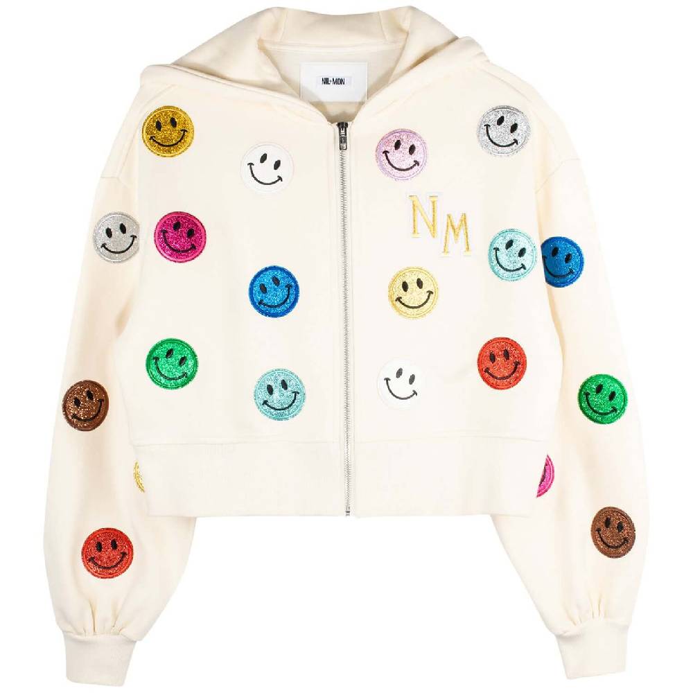 NIL+MON Crop Hoodie "Smiles" Jubiläumsangebot