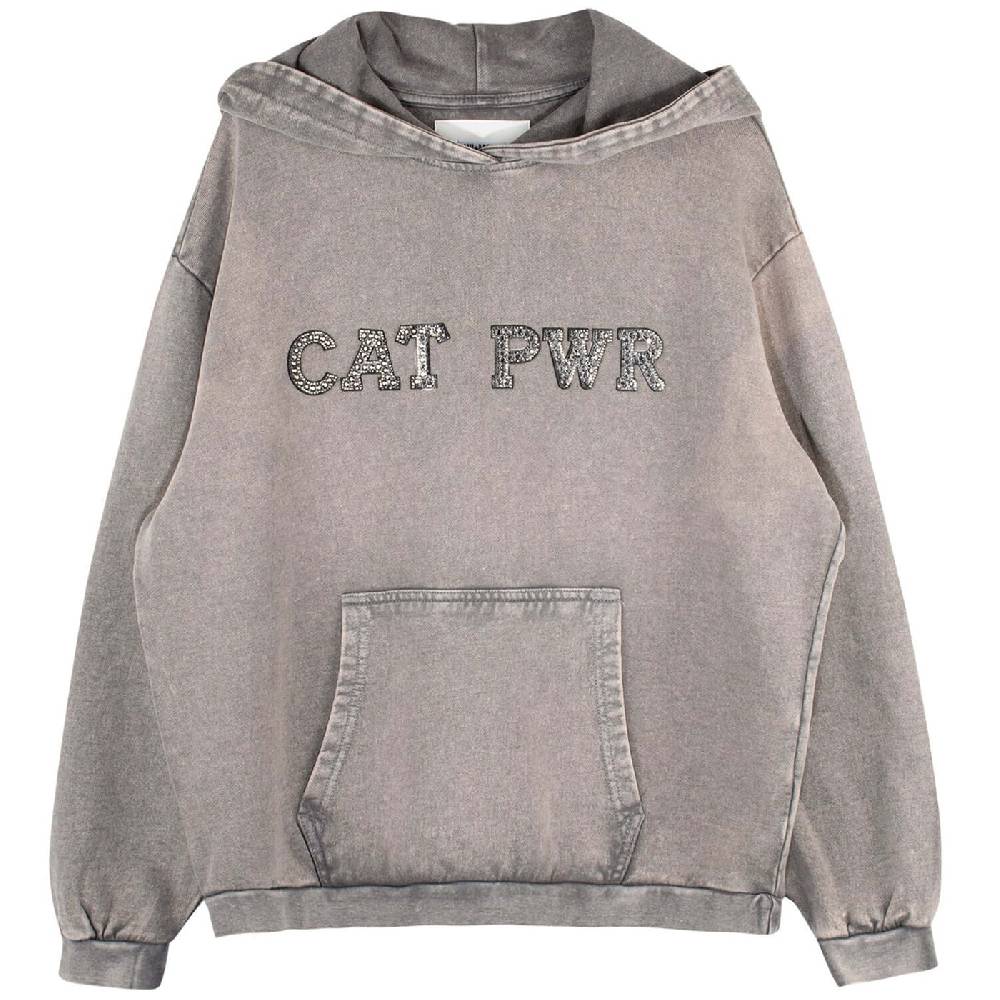 NIL+MON Washed Hoodie "Cat PWR" Lagerräumung