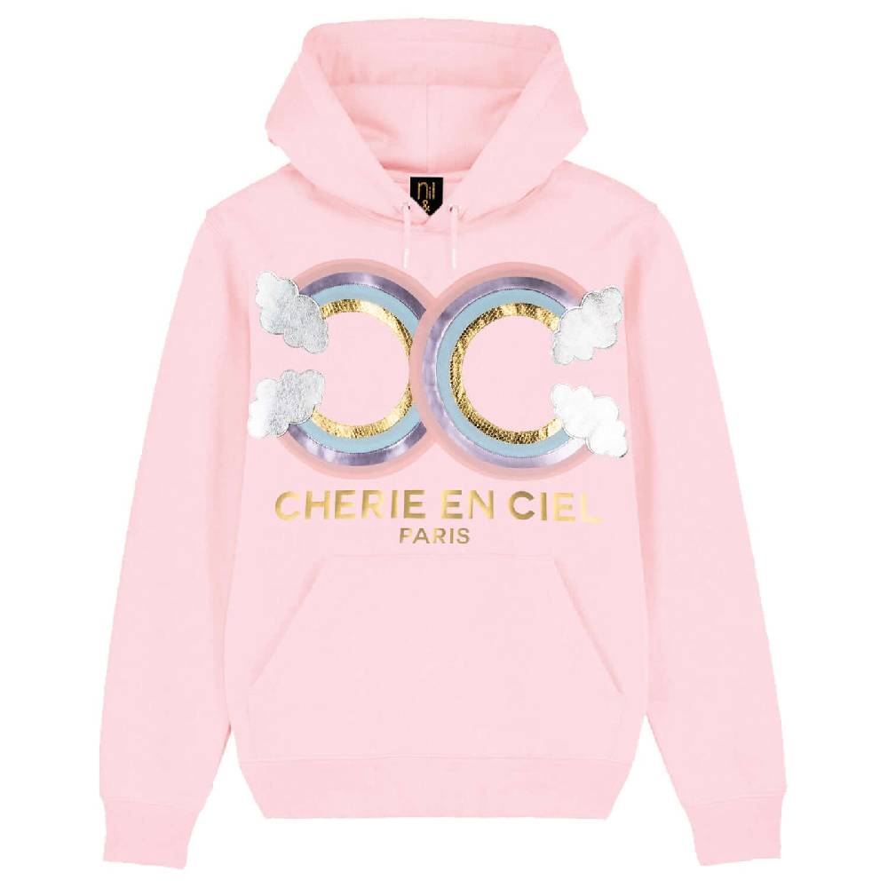 NIL+MON Hoodie "Cherie en Ciel" Neuheiten