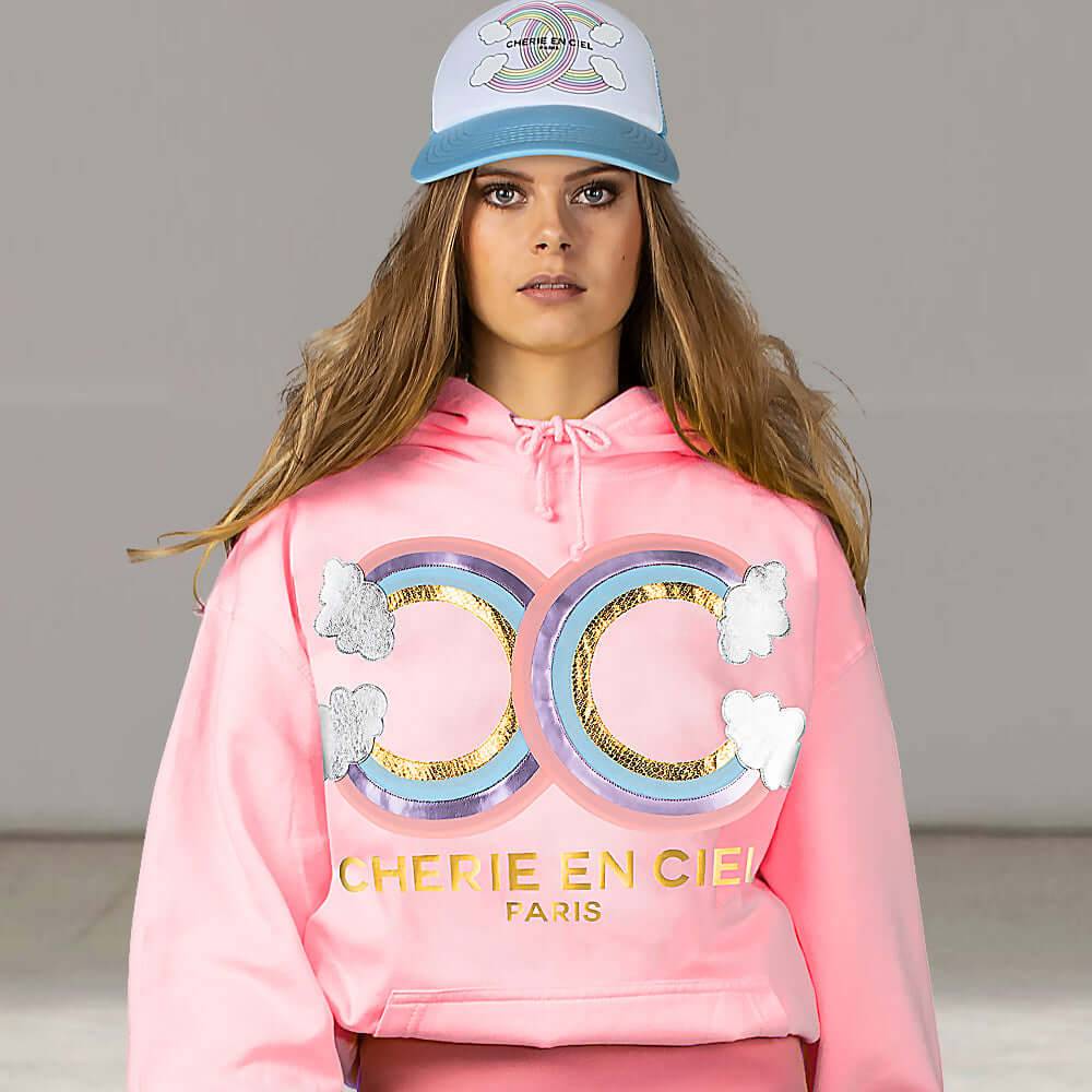 NIL+MON Hoodie "Cherie en Ciel" Neuheiten