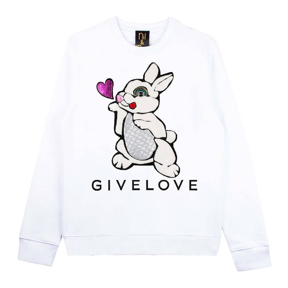 NIL+MON Sweatshirt "Mr Givelove" Neuheiten