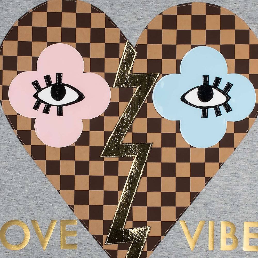 NIL+MON T-Shirt "Love Vibes" Tägliche Deals