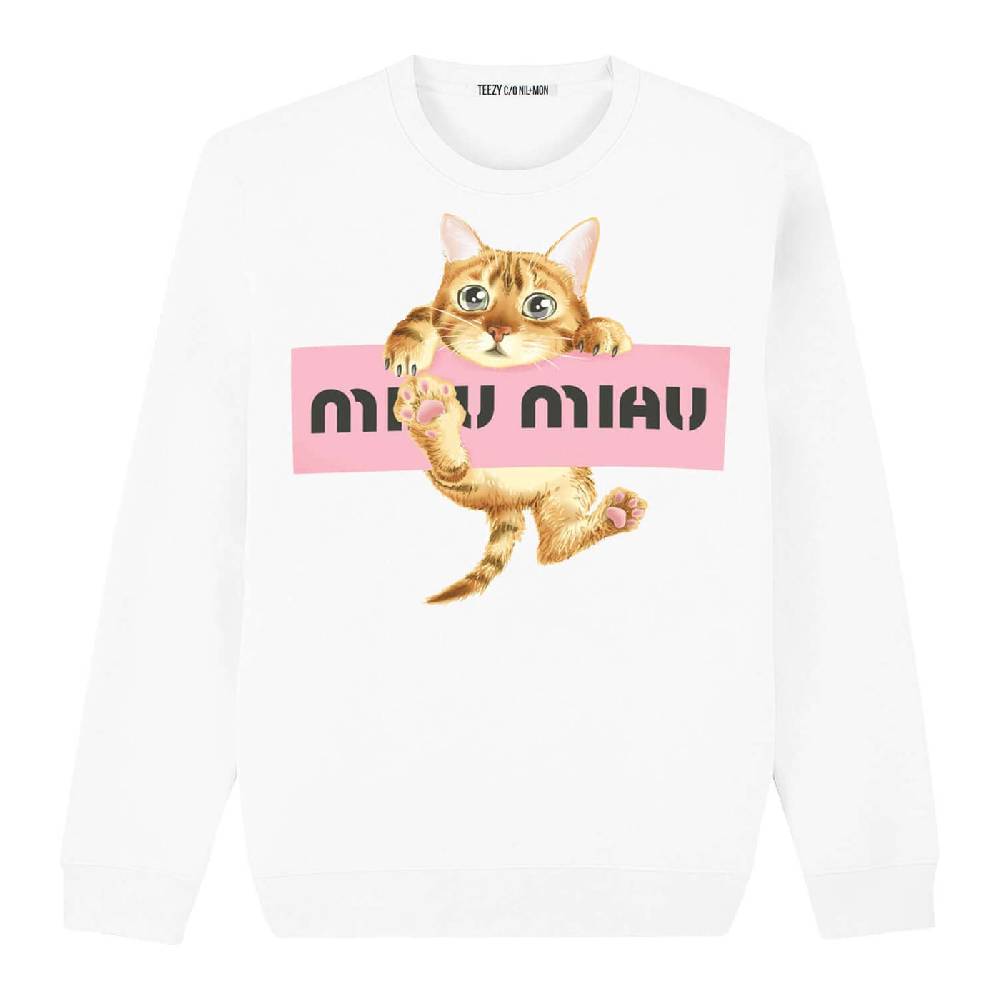 NIL+MON Sweatshirt "TZ MMiau" Neueste Stile
