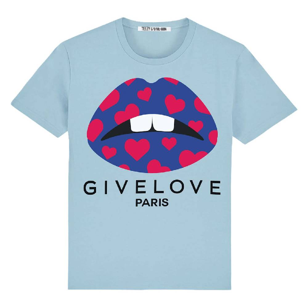 NIL+MON T-Shirt "TZ Givelove Blue" Letzte 2 Tage