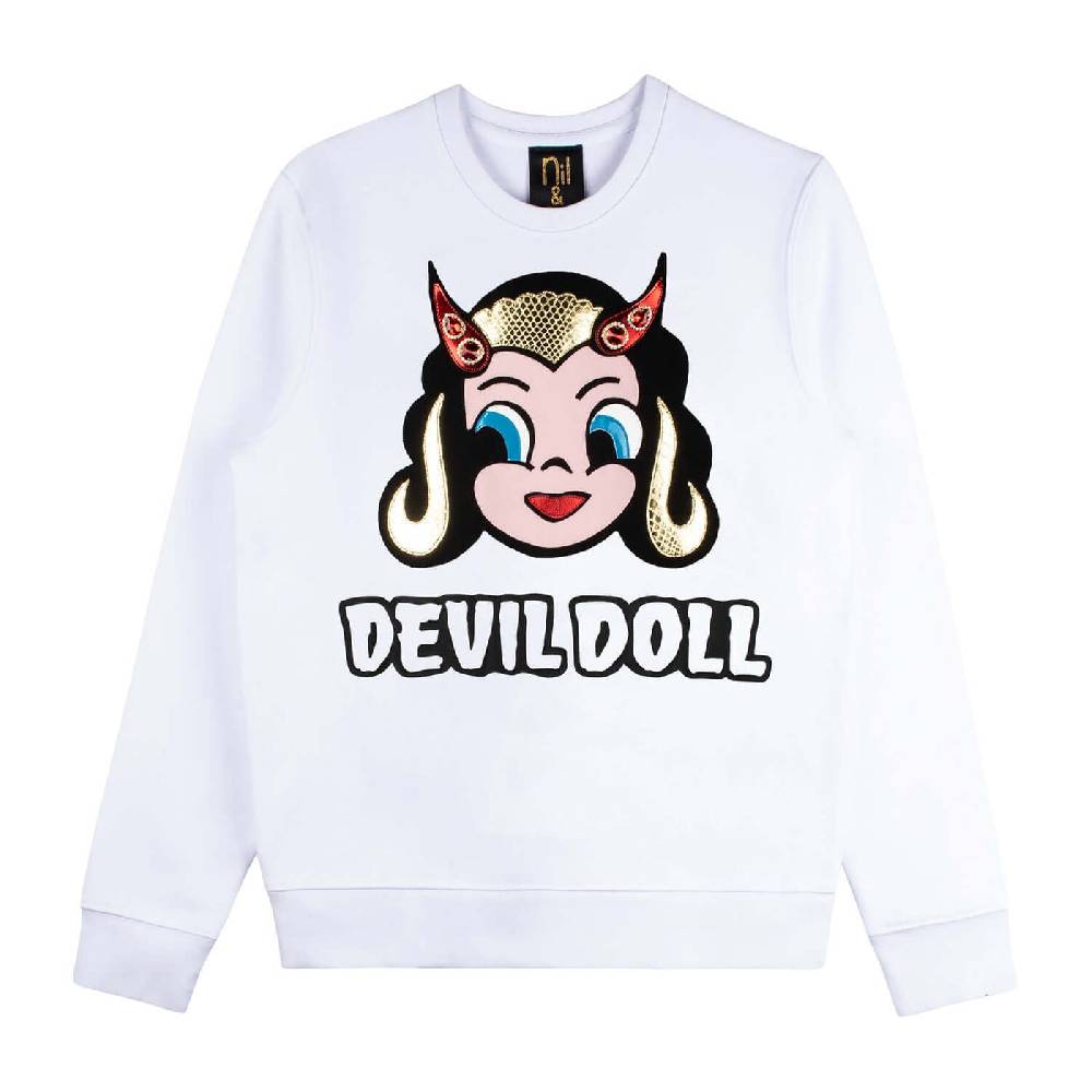 NIL+MON Sweatshirt "Devil Doll" Bis zu 65% Rabatt