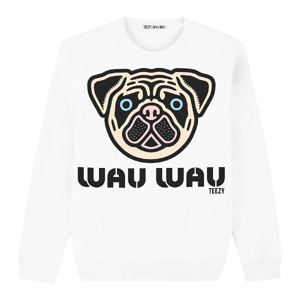 NIL+MON Sweatshirt "TZ Wau Wau" Super Rabatt