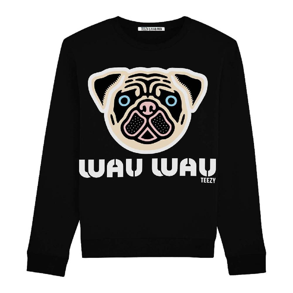 NIL+MON Sweatshirt "TZ Wau Wau" Super Rabatt