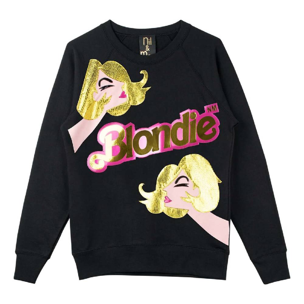 NIL+MON Sweatshirt "Blondie Girl" Speichern exportieren