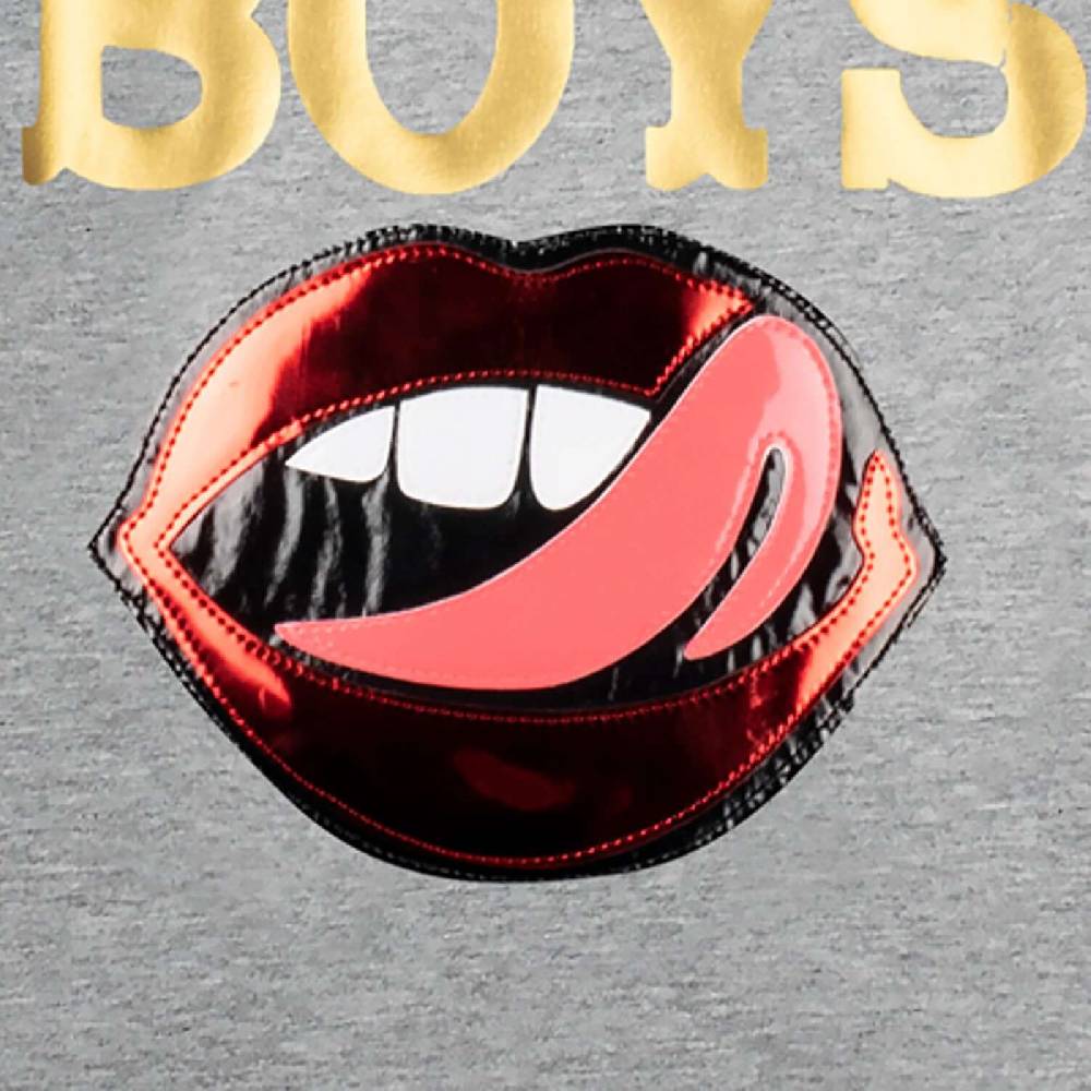NIL+MON Oversize Tee "Boys & B." Im Verkauf