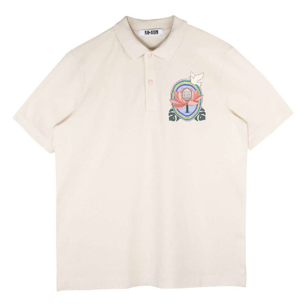 NIL+MON Polo Shirt "Dove" Kostenloser Versand