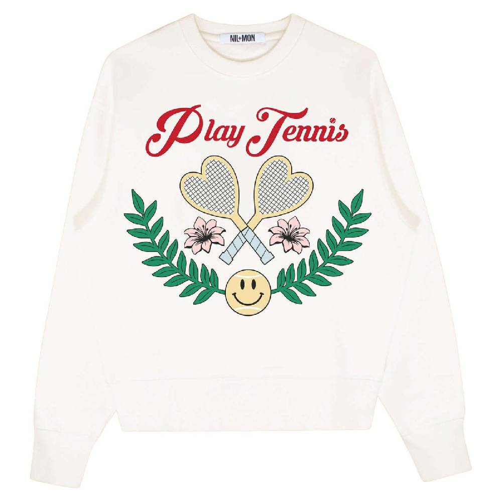 NIL+MON Oversize Sweat "Play" Flash Sale