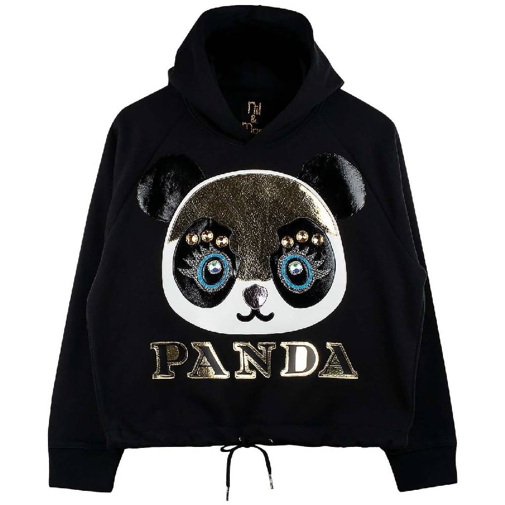 NIL+MON Crop Hoodie "Panda" JETZT KAUFEN