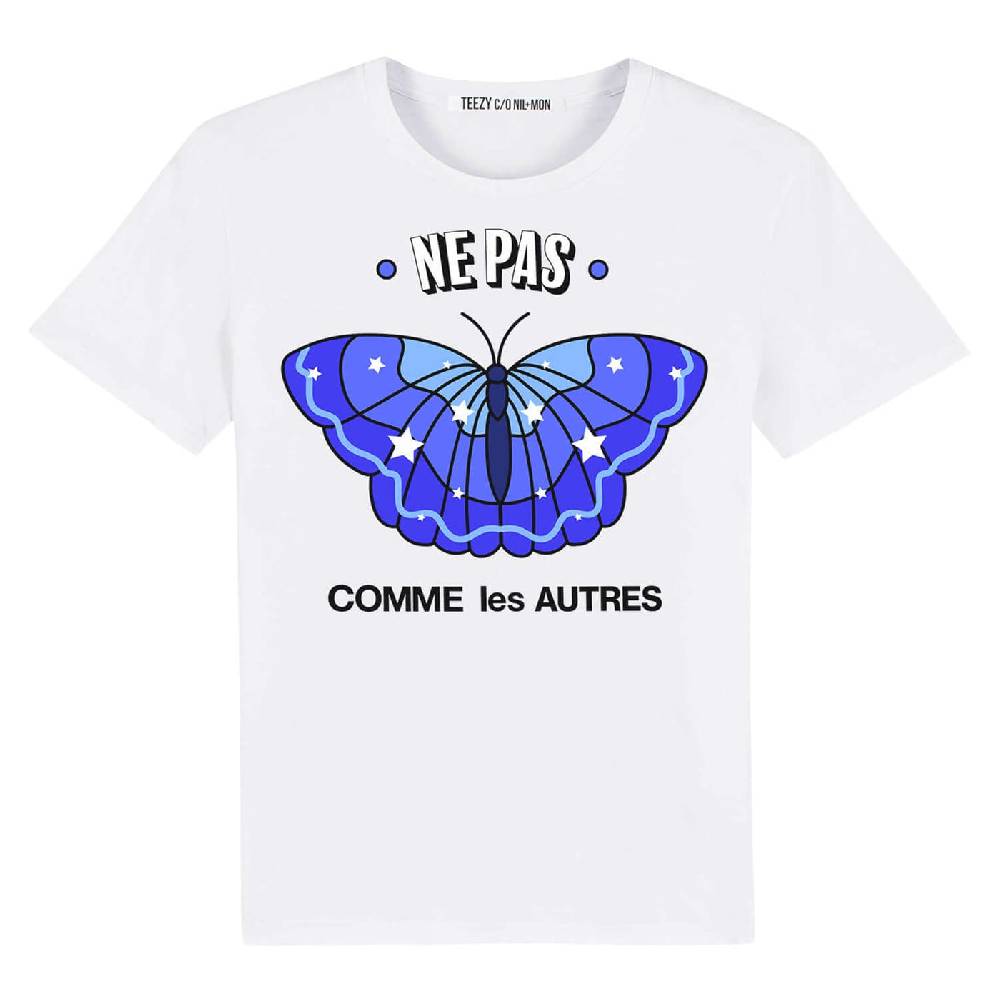 NIL+MON T-Shirt "TZ Ne Pas Blue" Vierteljährliche Förderung