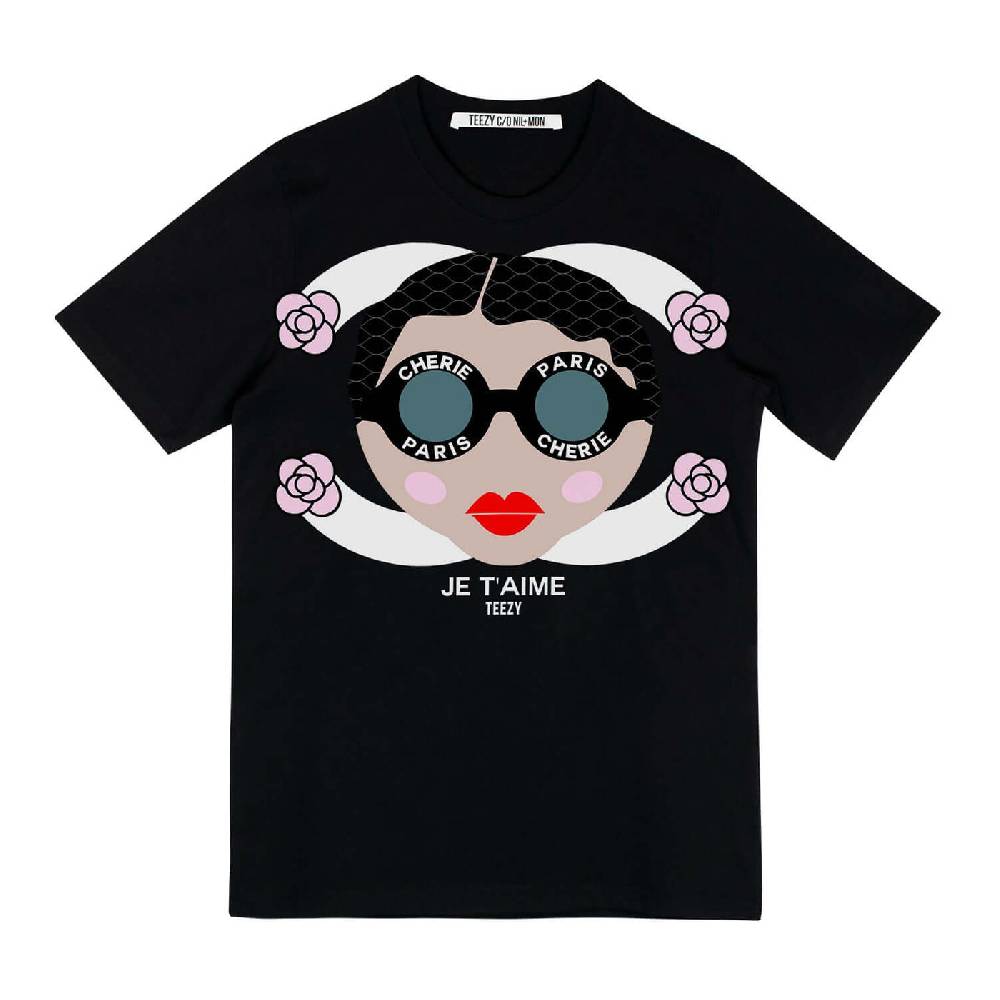 NIL+MON T-Shirt "TZ Je t'aime" Riesige Rabatte