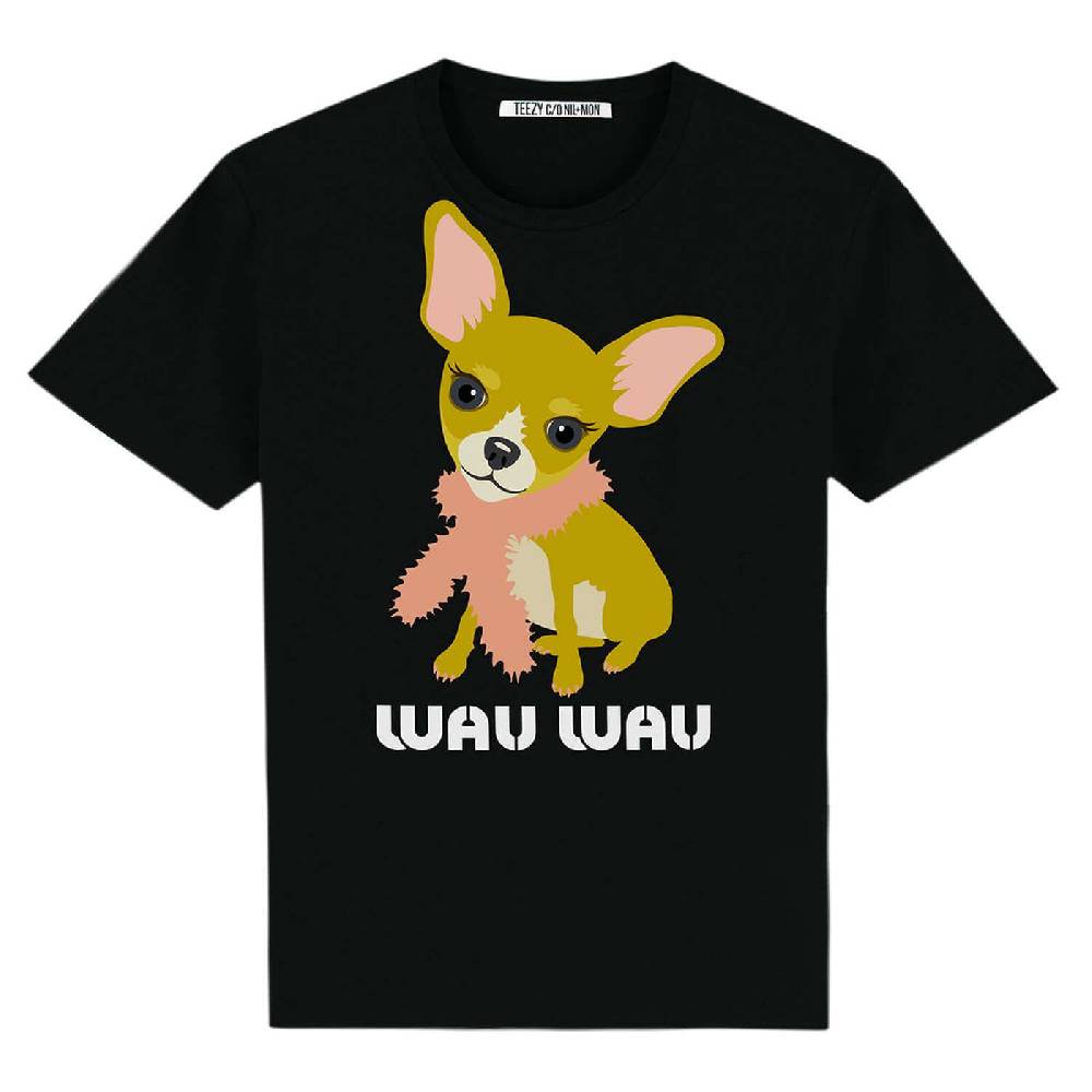 NIL+MON T-Shirt "TZ Wau Gold" zollfrei