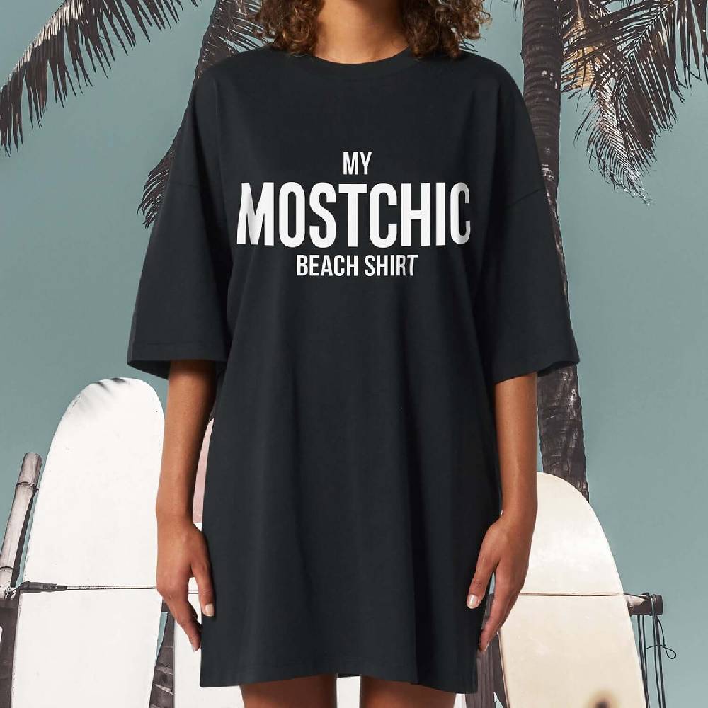 NIL+MON XXL Beach Shirt "Mostchic" 50% Rabatt für begrenzte Zeit