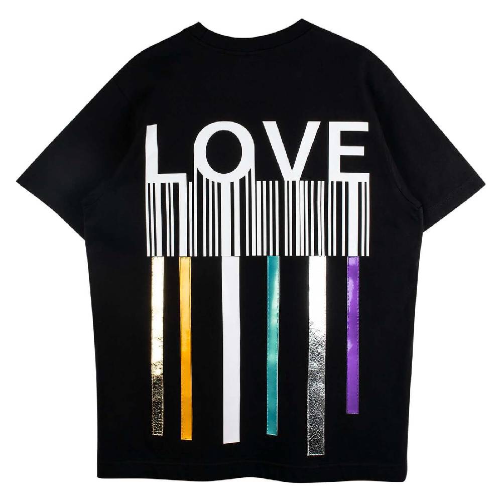 NIL+MON Oversize Tee "Love" Fabrikverkauf