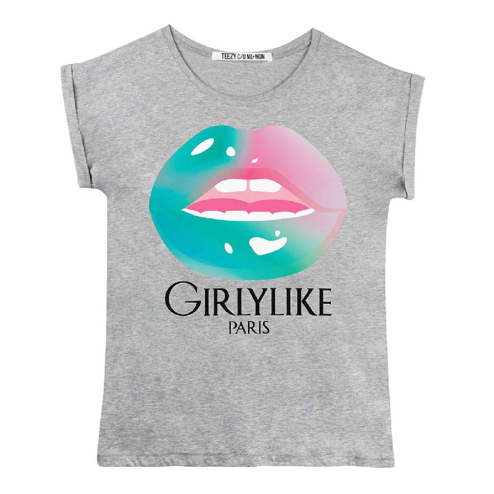 NIL+MON Roll-up Tee "TZ GLike" Meist gekauft