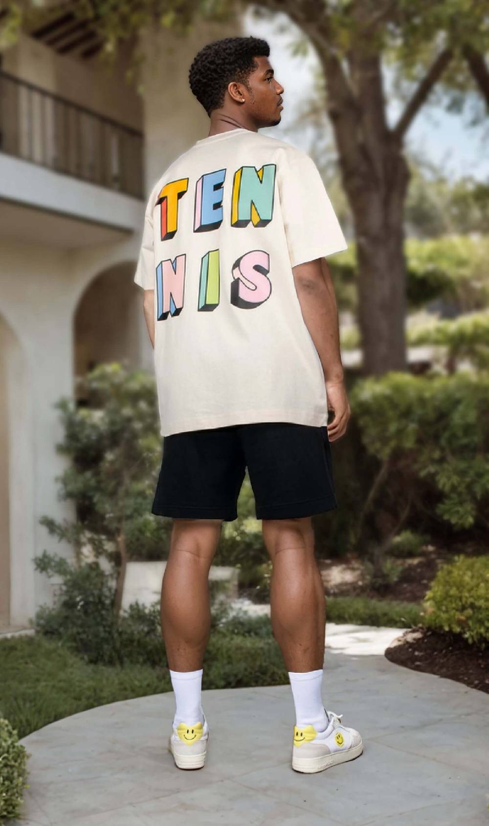 NIL+MON Oversize Tee "Tennis" Vatertagsangebot
