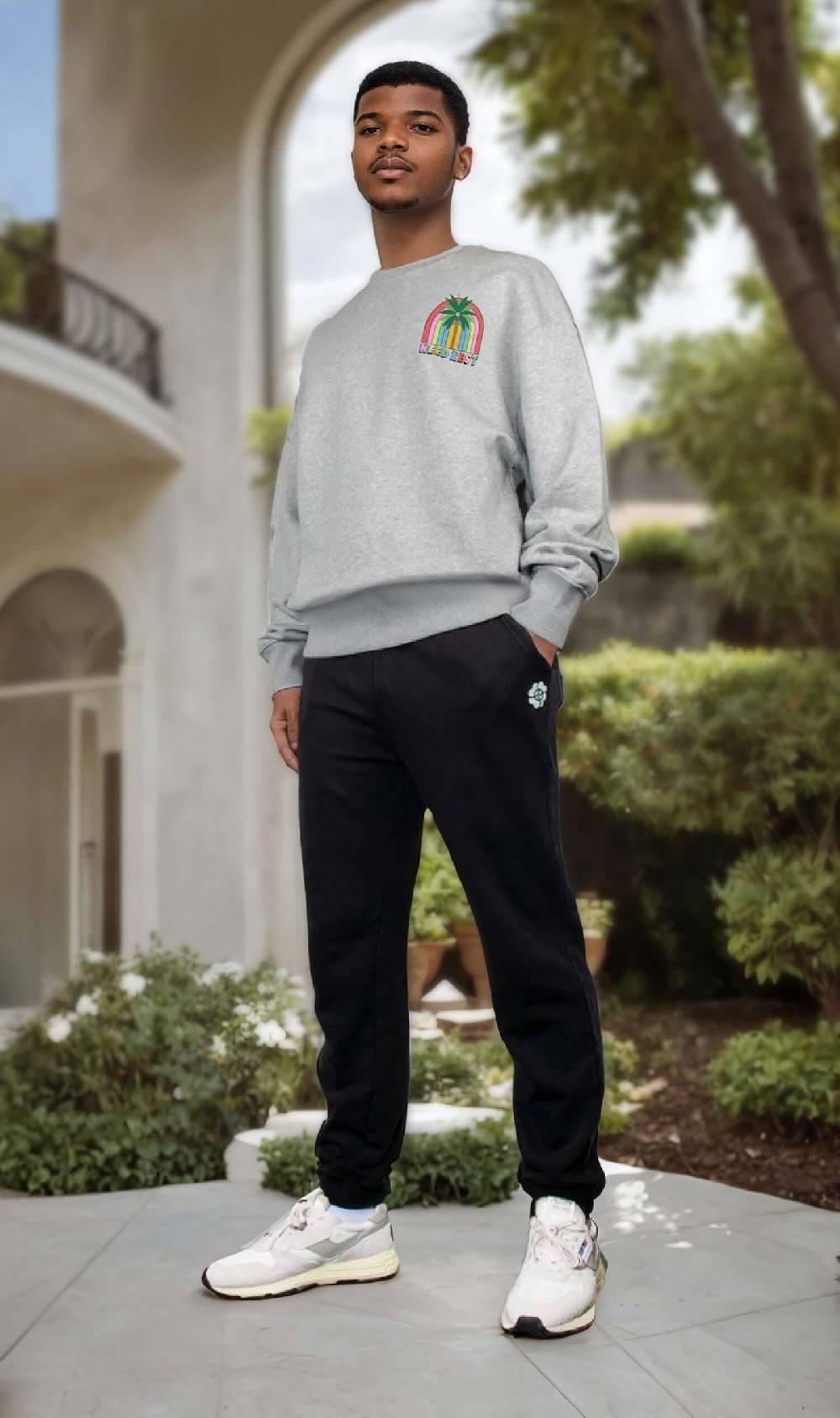 NIL+MON Sweatshirt "Need Rest" Valentinstagsangebot