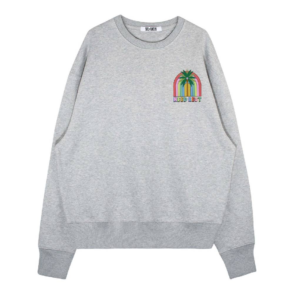 NIL+MON Sweatshirt "Need Rest" Valentinstagsangebot