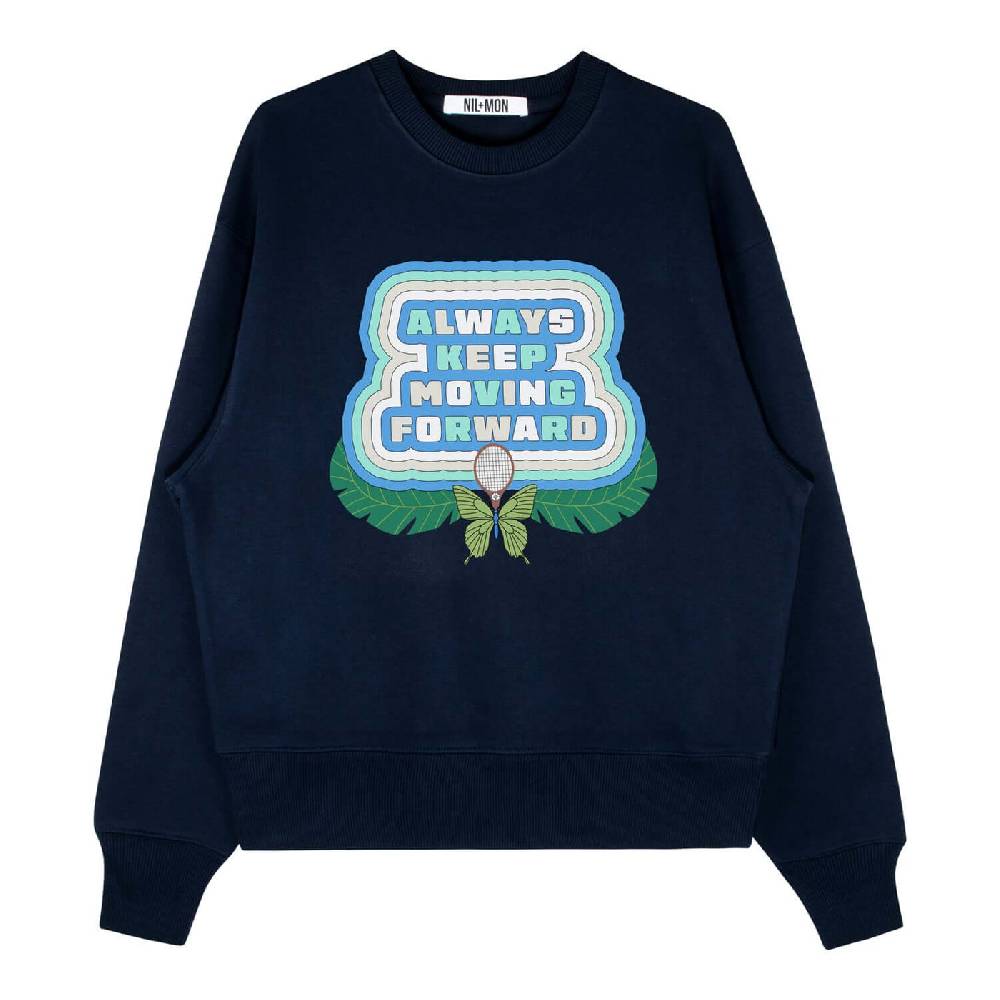 NIL+MON Sweatshirt "Moving" Online Outlet
