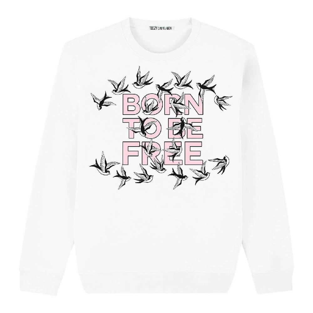 NIL+MON Sweatshirt "TZ Free Rose" Letzter Tag