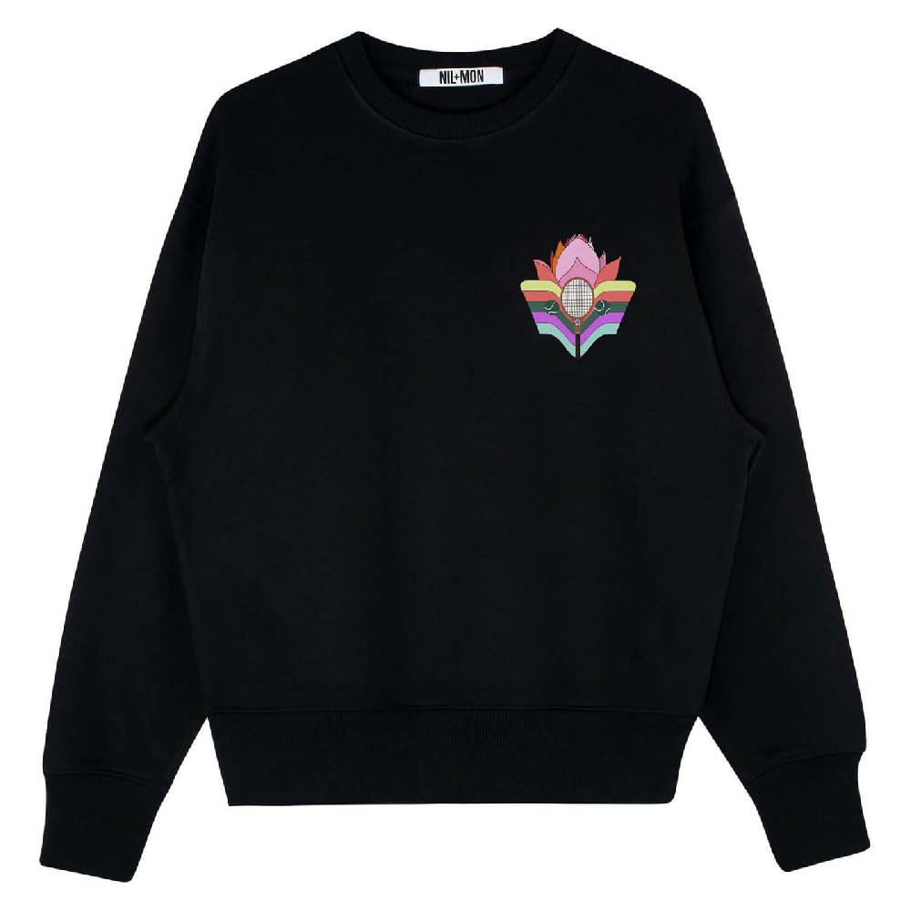 NIL+MON Oversize Sweat "Rose" Black Friday Preise