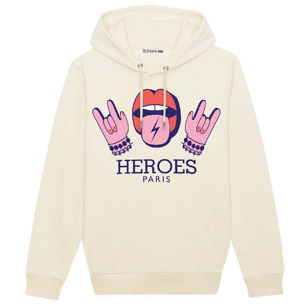NIL+MON Hoodie "TZ Heroes Lips" Auslauf