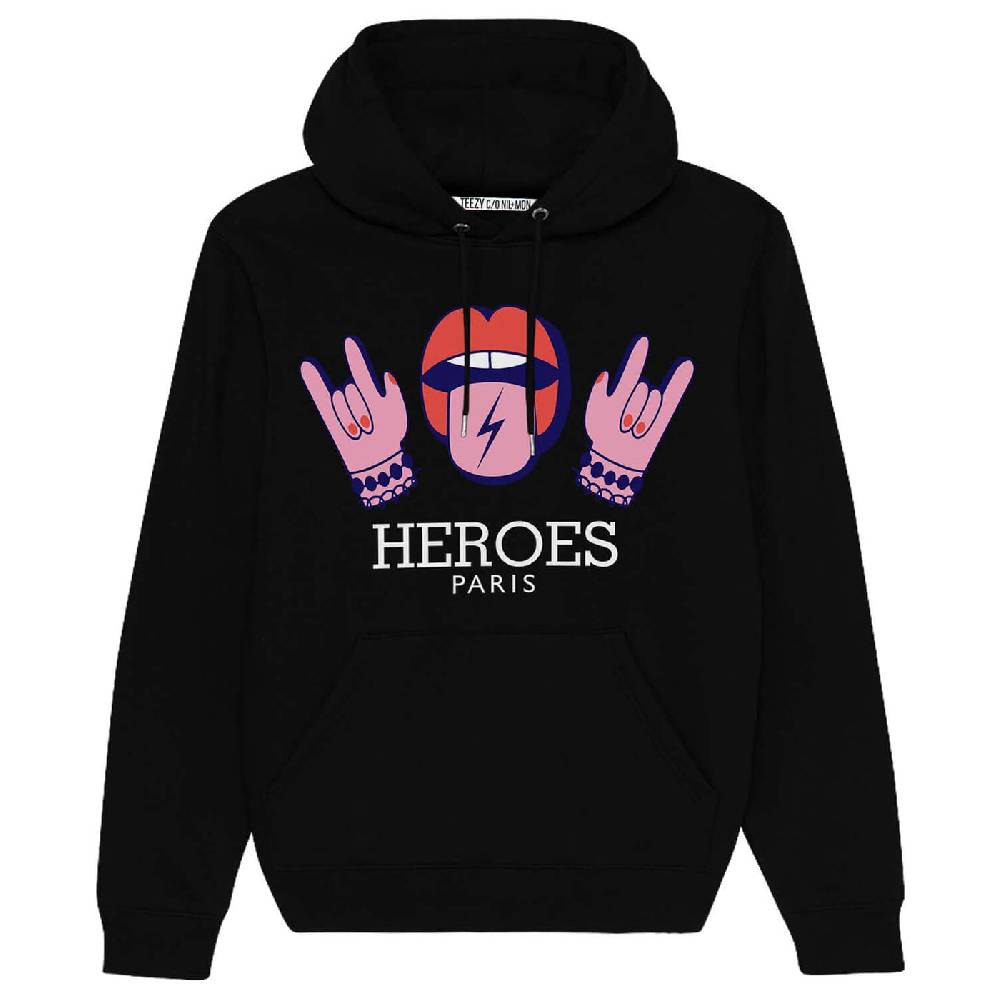 NIL+MON Hoodie "TZ Heroes Lips" Auslauf