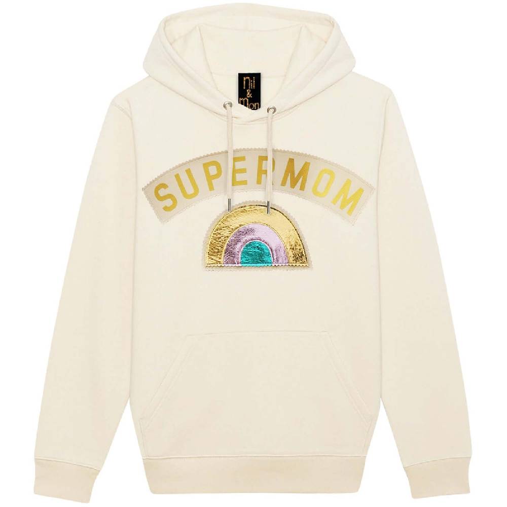 NIL+MON Hoodie "Supermom" im Angebot