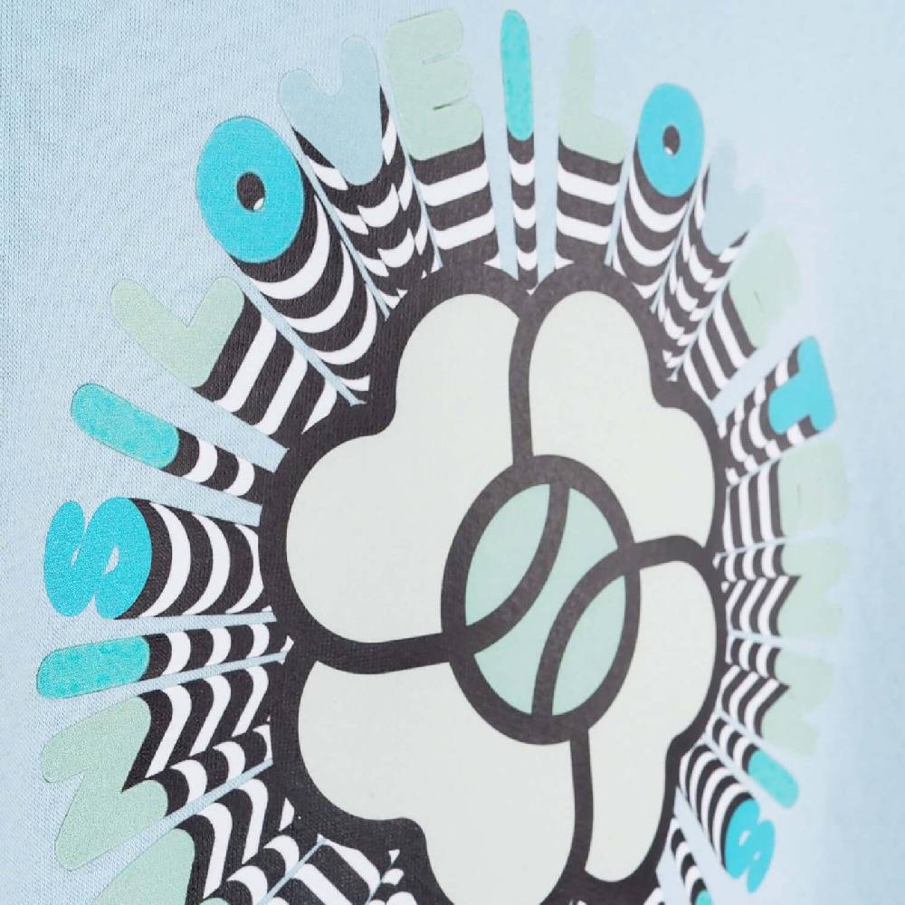 NIL+MON Hoodie "Circle Blue" Preisnachlass