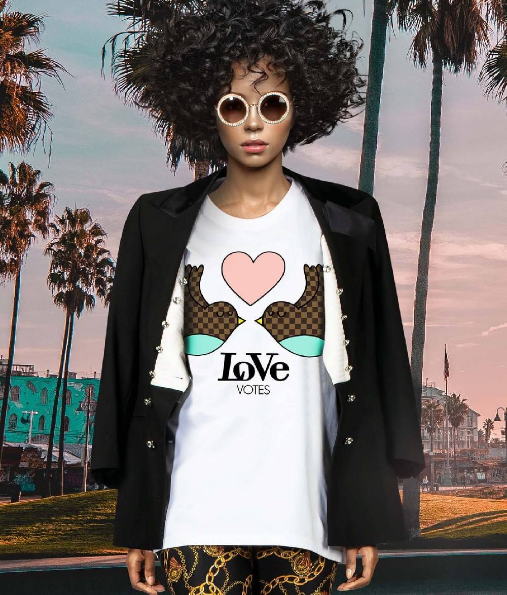 NIL+MON T-Shirt "TZ Love Rose" Heißer Verkauf