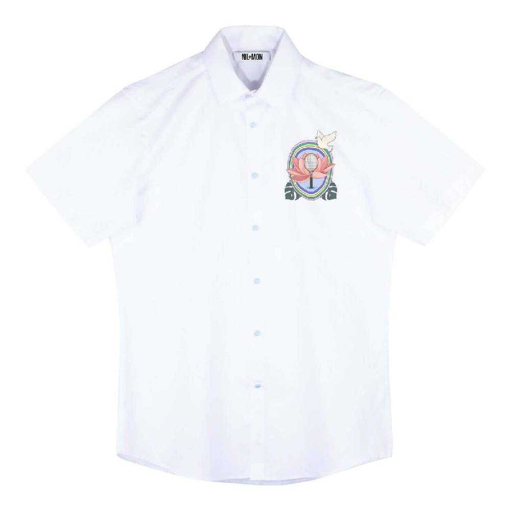 NIL+MON Shirt "Dove" Super Rabatt