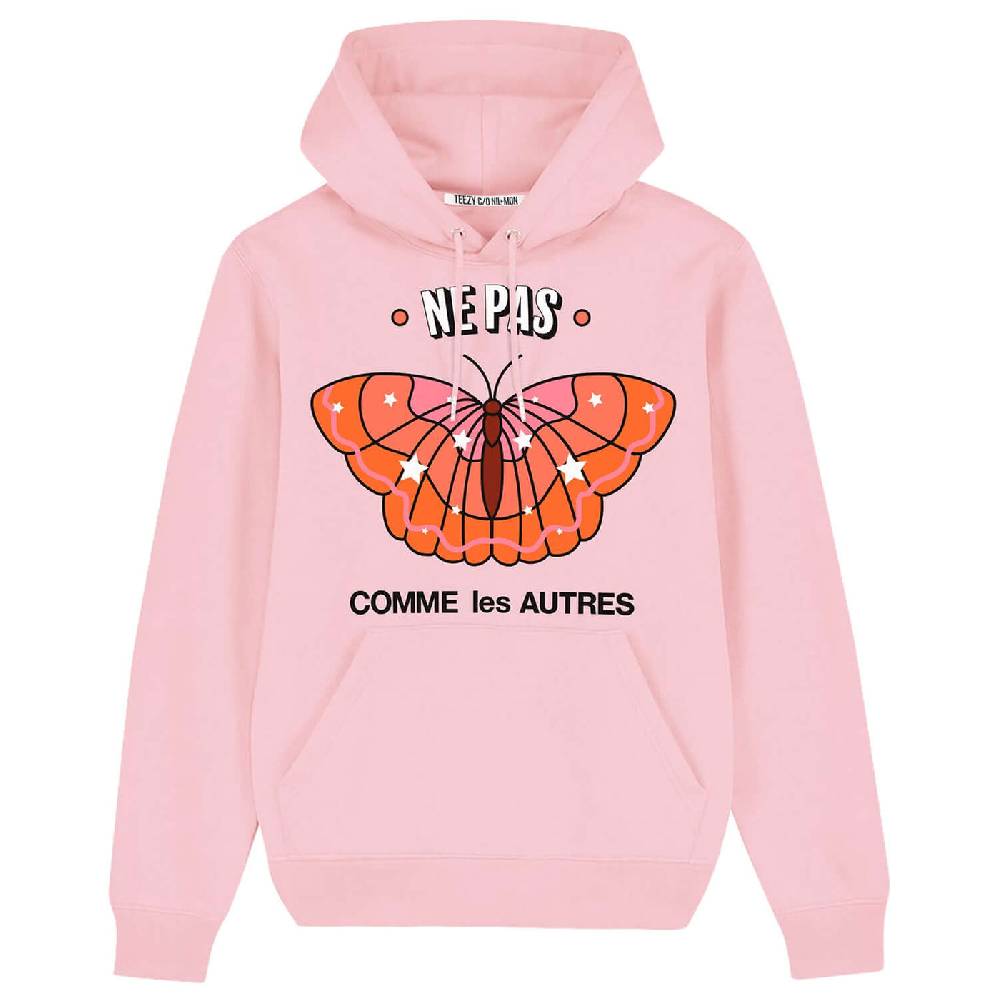 NIL+MON Hoodie "TZ Ne Pas Red" 2025